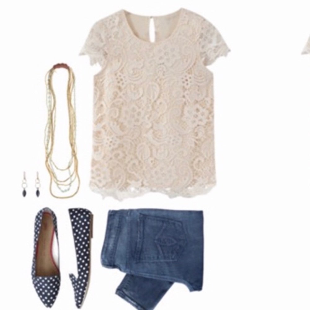 StitchFix lace top